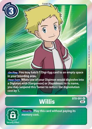 Willis [BT8-091] [New Awakening]