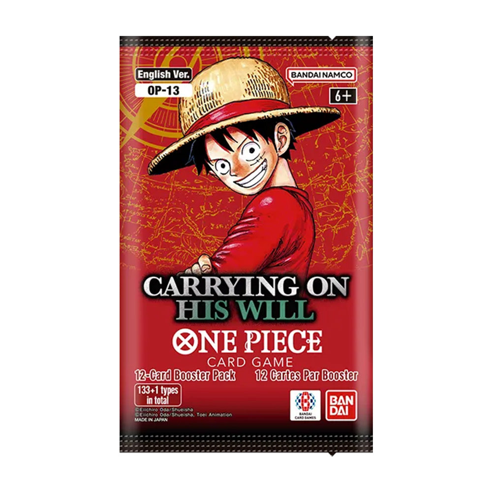 One Piece TCG - Carrying On His Will Booster Pack (OP-13) *Sealed*