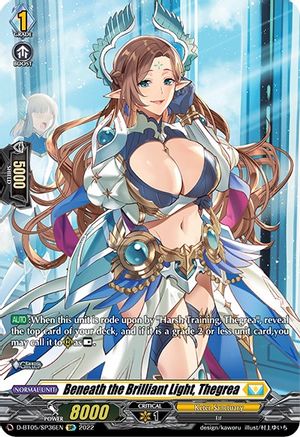 Beneath the Brilliant Light, Thegrea (D-BT05/SP36EN) [Triumphant Return of the Brave Heroes]