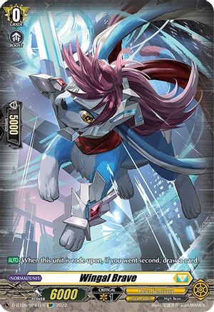 Wingal Brave (D-BT05/SP41EN) [Triumphant Return of the Brave Heroes]