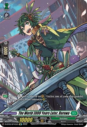 The World 3000 Years Later, Rorowa (D-BT05/SP43EN) [Triumphant Return of the Brave Heroes]