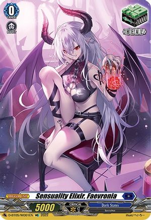 Sensuality Elixir, Faevronia (D-BT05/WO01EN) [Triumphant Return of the Brave Heroes]
