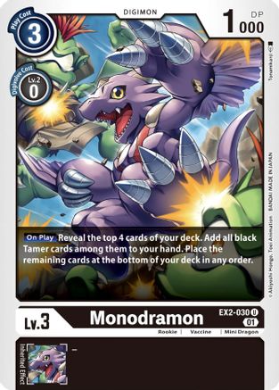 Monodramon [EX2-030] [Digital Hazard]