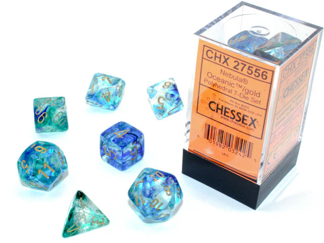 Chessex - Polyhedral 7-Die Set - Nebula