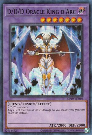 D/D/D Oracle King d'Arc [OP19-EN010] Super Rare