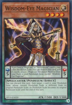Wisdom-Eye Magician [OP19-EN020] Common