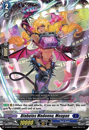 Diabolos Madonna, Meagan (D-SS02/004EN) [Festival Collection 2022]