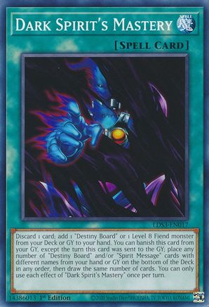 Dark Spirit's Mastery [LDS3-EN017] Common