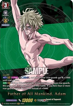 Father of All Mankind, Adam (D-TB02/RGR05EN) [Record of Ragnarok]