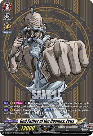 God Father of the Cosmos, Zeus (D-TB02/SP10EN) [Record of Ragnarok]