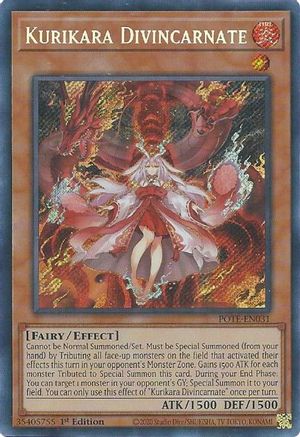 Kurikara Divincarnate [POTE-EN031] Secret Rare