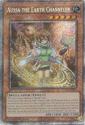 Aussa the Earth Channeler [POTE-EN032] Starlight Rare