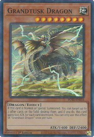 Grandtusk Dragon [POTE-EN033] Super Rare