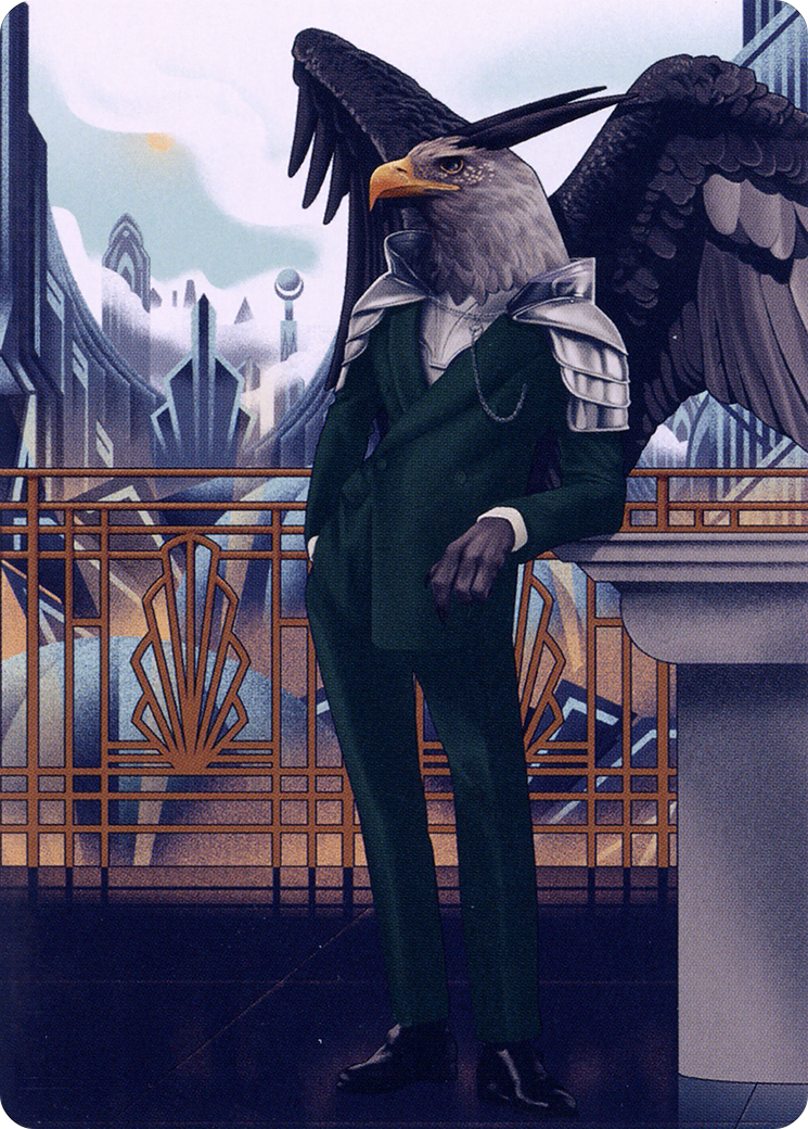 Falco Spara, Pactweaver // Falco Spara, Pactweaver (ASNC-067) - New Capenna Art Series (Borderless) Foil