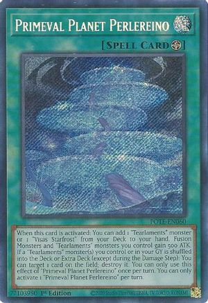 Primeval Planet Perlereino [POTE-EN060] Secret Rare