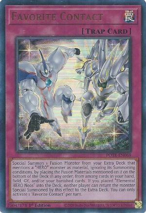 Favorite Contact [POTE-EN069] Ultra Rare