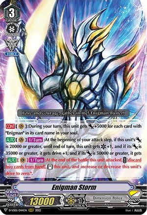 Enigman Storm (D-VS05/044EN) [V Clan Collection Vol.5]