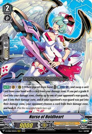 Nurse of Holdheart (D-VS06/005EN) [V Clan Collection Vol.6]