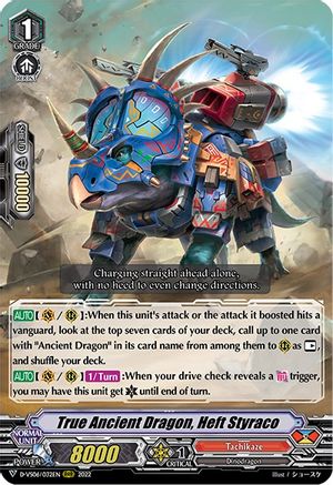 True Ancient Dragon, Heft Styraco (D-VS06/032EN) [V Clan Collection Vol.6]