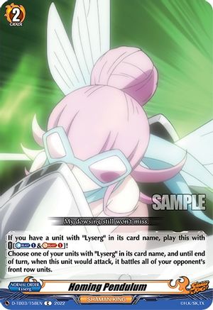 Homing Pendulum (D-TB03/158EN) [Shaman King]