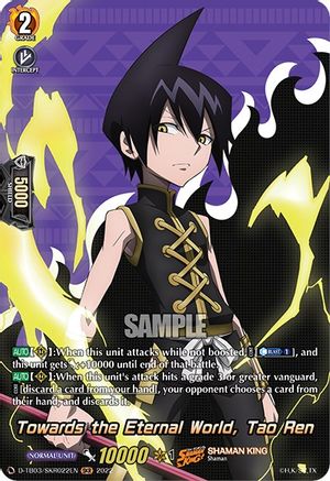 Towards the Eternal World, Tao Ren (D-TB03/SKR022EN) [Shaman King]