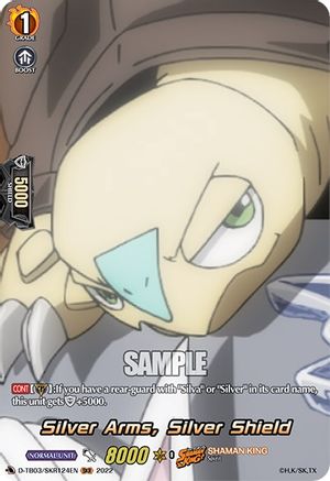 Silver Arms, Silver Shield (D-TB03/SKR124EN) [Shaman King]