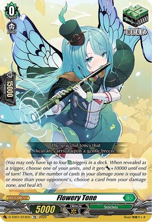 Flowery Tone (D-TD01/015EN) [D-TD01: Urara Haneyama -Bandmaster of Blossoming Bonds-]
