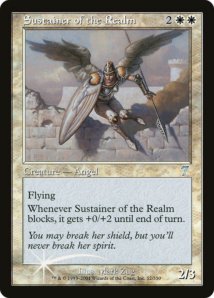 Sustainer of the Realm (7ED-52★) - 7th Edition Foil