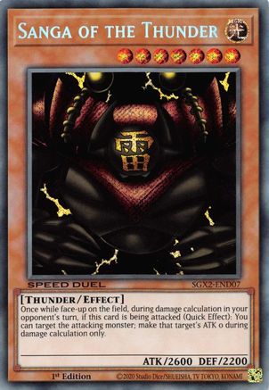 Sanga of the Thunder [SGX2-END07] Secret Rare