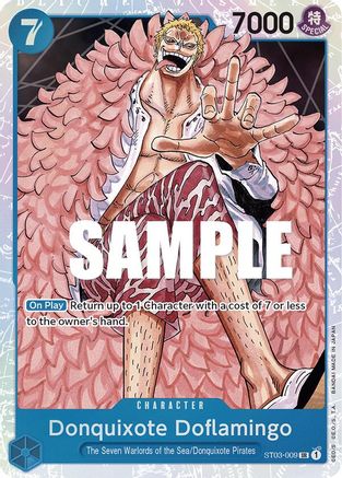 Donquixote Doflamingo [Starter Deck 3: The Seven Warlords of The Sea] Super Rare