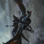 Lord of the Nazgûl // Lord of the Nazgûl (ALTR-064) - Tales of Middle-earth Art Series (Borderless) Foil