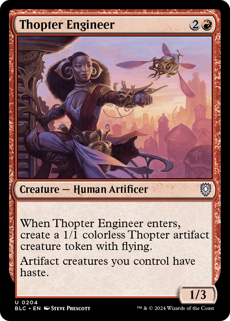 Thopter Engineer [Bloomburrow Commander]