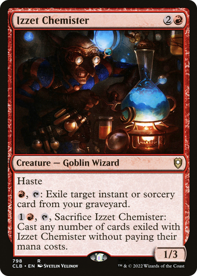 Izzet Chemister [Commander Legends: Battle for Baldur's Gate]
