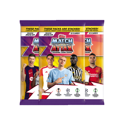 2023-24 MATCH ATTAX UEFA Champions League Mega Booster Eco Box *Sealed*