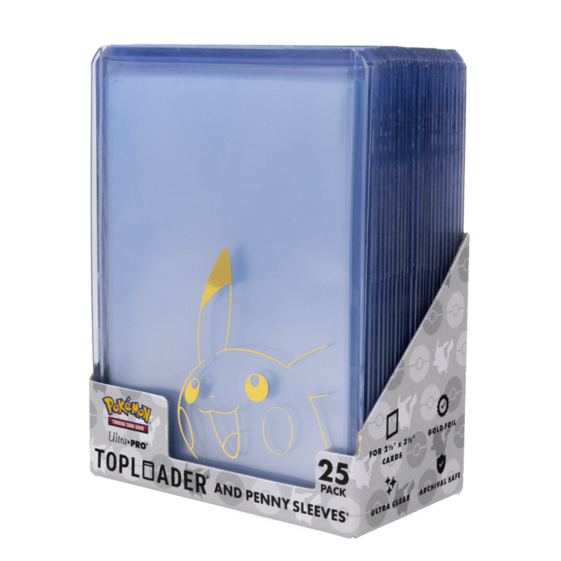 Ultra Pro - Pokemon - Pikachu Toploaders (25 Pack)