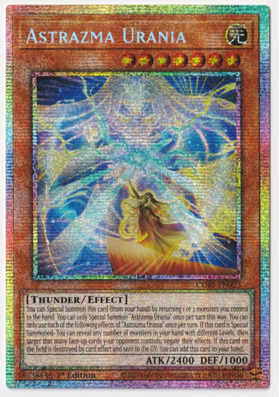 Astrazma Urania (Starlight Rare) [CORI-EN023] Starlight Rare