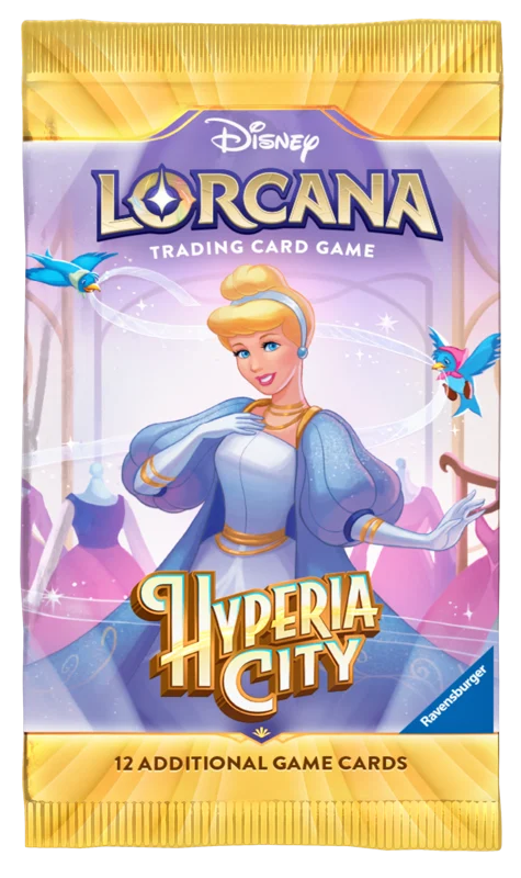 Disney Lorcana TCG: Hyperia City Booster Pack (S14) *Sealed*