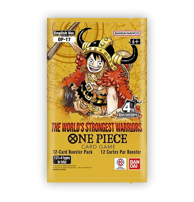 One Piece TCG - The World's Strongest Warriors Booster Pack (OP-17) *Sealed*
