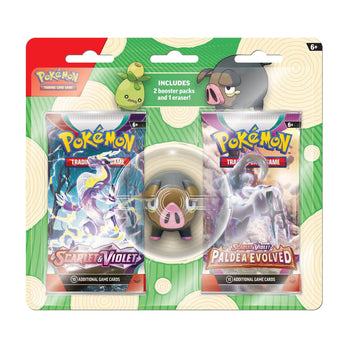 Pokemon TCG: Eraser 2-Pack Blisters *Sealed* (Random Choice)
