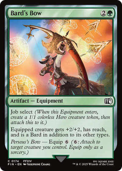 Bard's Bow (FIN-174) - FINAL FANTASY Foil