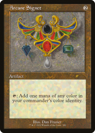 Arcane Signet (SLD-589) - Secret Lair Drop Etched Foil