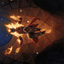 Yusri, Fortune's Flame // Yusri, Fortune's Flame (AMH2-060) - Modern Horizons 2 Art Series (Borderless)