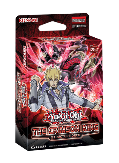 Yugioh! Structure Deck: The Crimson King BUNDLE of 3 *Sealed*