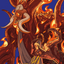 Phlage, Titan of Fire's Fury // Phlage, Titan of Fire's Fury (AMH3-050) - Modern Horizons 3 Art Series (Borderless)