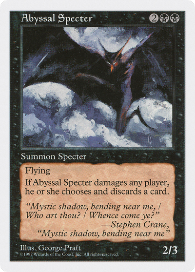 Abyssal Specter [Fifth Edition]