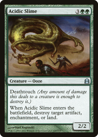 Acidic Slime [Commander 2011]