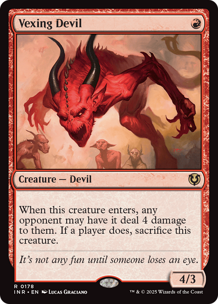 Vexing Devil [Innistrad Remastered]