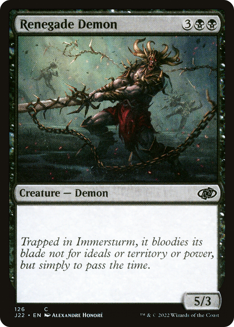 Renegade Demon [Jumpstart 2022]