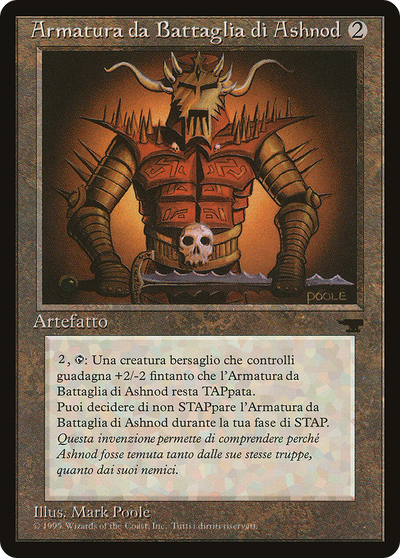 Ashnod's Battle Gear (Italian) - "Armatura da Battaglia di Ashnod" (REN-) - Rinascimento