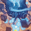 Sphinx of Forgotten Lore // Sphinx of Forgotten Lore (AFDN-033) - Foundations Art Series (Borderless) Foil